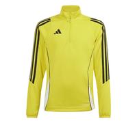 Adidas Tiro24 Half Zip Sweatshirt Jaune 15-16 Years Enfants