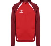 Hummel Haut d'entraînement enfant Lead 2.0 Demi-Zip Jr Rouge 128 (8 ans)