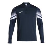 Joma - Sweat pour Homme Elite XI, Bleu Marine/Blanc, XS