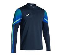 Joma Elite Xi Half Zip Sweatshirt Bleu 12-14 Years Enfants