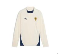 Puma Ffp Portugal 2025 Training Junior Half Zip Sweatshirt Beige 13-14 Years Garçons,Filles
