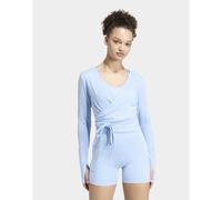 Adidas Haut d'entraînement femme Studio Soft – 3 Stripes – Bleu 2XL
