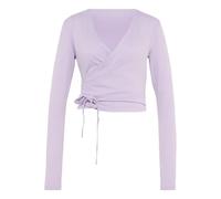 Haut d'entraînement femme adidas Studio Soft 3 Stripes Violet M
