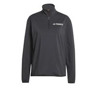 adidas Damen Terrex Multi Climawarm Half Zip Tech Fleece Jacket, Black, M