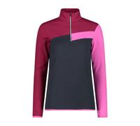 Cmp Sweat 32l0496 Half Zip Fleece Gris,Rose XS Femme