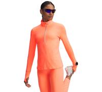Under Armour Launch Pro Half Zip Sweatshirt Orange S Femme