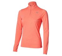 Haut d'entraînement half zip femme Mizuno Impulse Beige S