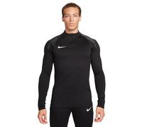 Haut d'entraînement de foot à demi zip Nike Strike Dri-FIT pour homme Noir/Anthracite/Blanc S