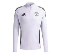 Adidas Manchester United 25/26 Tiro Competition Slim Training Half Zip Sweatshirt Violet S / Regular Homme