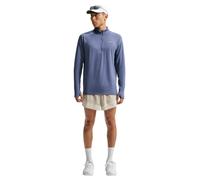 Nike Stride Half-Zip Maillot de course Hommes - bleu gris, argent, Taille M