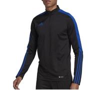 Haut d'entrainement Noir/Bleu Homme Adidas Tiro S