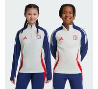 Haut d'entraînement Olympique Lyonnais Tiro 24 Enfants White Tint / Midnight Indigo / Bright Red 7-8A