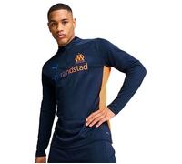 Haut d'entraînement - Puma - OM 2024/25 - 1/4 zip - Manches longues - Mixte