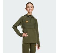 Haut d'entraînement Tiro 25 Essentials Winterized Enfants Night Cargo / Tent Green / Impact Orange 7-8A