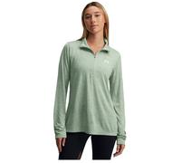 Haut d'entraînement - UNDER ARMOUR - Tech™ - 1/2 zip - Femme - Vert/Blanc M