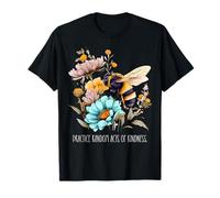 Haut d'été Floral pour pratiquer des actes de gentillesse aléatoires. T-Shirt