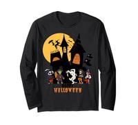 Haut d'halloween Unisexe pour Enfants et Adultes Manche Longue