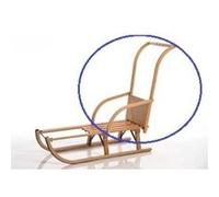 Haut Dossier Pour Luge En Bois