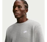 Haut en Fleece Nike Club pour homme Dark Grey Heather/Blanc XS
