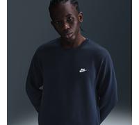Haut en Fleece Nike Club pour homme Obsidian/Blanc XXL