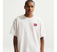 Haut en maille boxy à manches courtes Nike Life pour homme Phantom XS