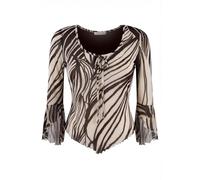 Haut en maille sans manches 3/4 en séraphine, Multicolore, M