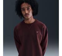 Haut en tissu Fleece Nike Solo Swoosh pour Homme Burgundy Crush/Burgundy Crush/Blanc L