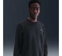 Haut en tissu Fleece Nike Solo Swoosh pour Homme Noir/Blanc XL