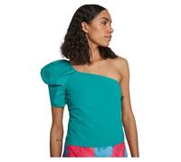 Haut femme épaule unique Alhambra - Vila - Regular - Manches courtes - Bleu L