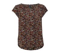 Haut femme - Only - Vic - Manches courtes - Col rond - Imprimé - Couleur night sky 40