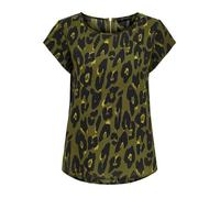 Haut femme Only Vic manches courtes - Kalamata - Coupe ample - Fermeture éclair au dos 34