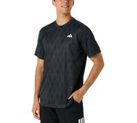 adidas Homme Club Tennis Climacool Graphic Shirt, Carbon/Black, S
