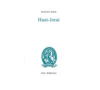 Haut-Jorat - Gustave Roud - Fata Morgana - broché - Poésie