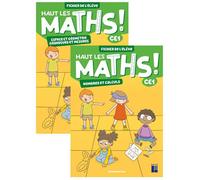 Haut les maths ! CE1 - Fichier de l'élève en 2 volumes (éd. 2021)
