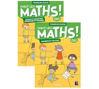 Haut Les Maths ! Ce1 - Fichier De L'élève En 2 Volumes : Nombres Et Calculs - Espace Et Géométrie - Grandeurs Et Mesures