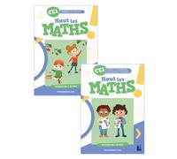 Haut les maths CE1 - fichier de l'élève en 2 volumes Programmes 2025 - Marie-Sophie Mazollier - Retz Eds - broché - Scolaire / Universitaire