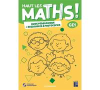 Haut les maths CE1- Guide pédagogique + Ressources à photocopier ED 2021 - Eric Mounier - Retz Eds - broché - Scolaire / Universitaire