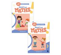 Haut les maths CP - fichier de l'élève en 2 volumes -Programmes 2025 - Marie-Sophie Mazollier - Retz Eds - broché - Scolaire / Universitaire