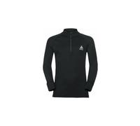 ODLO Active Warm Eco Kids Bl Top Turtle Neck L/s Half Zip - Enfant - Noir - taille 12 ans- modèle 2024