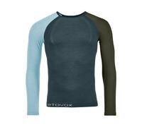 Haut manches longues ORTOVOX 120 COMP LIGHT LONG SLEEVE M (dark arctic grey) Homme S