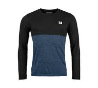 Haut manches longues ORTOVOX 150 COOL LOGO LS M (black raven) Homme XL