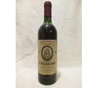haut-médoc château fort de vauban cru bourgeois rouge 1986 - bordeaux france