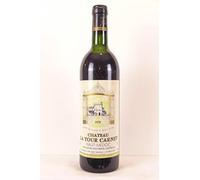 haut-médoc château la tour carnet grand cru classé (capsule abîmée) rouge 1978 - bordeaux