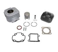 Airsal Yamaha/mbk Booster Ac U00d840 Mm 50cc Cylinder&piston Kit Argenté