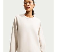 Haut oversize à col ras-du-cou Dri-FIT Nike 24.7 ImpossiblySoft pour femme Light Orewood Brown/Light Iron Ore L (FR 46-48)