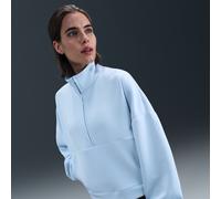 Haut oversize à demi-zip Dri-FIT Nike 24.7 ImpossiblySoft pour femme Celestine Blue/Psychic Blue L (FR 46-48)