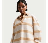 Haut oversize Nike pour femme Light Bone/Linen/Sail S (FR 38-40)