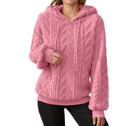 Haut Paillette Manche Longue De Maille Qualité Ultra Ajouré Cachemir Épaule Assorti Naïs Fourrure Ca Mamie Romantique Belles Galles Hoodies Poches Sportswear Joy