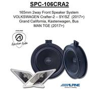 Haut-parleur 2 voies Alpine SPC-106CRA2 Sound Upgrade 16,5 cm (6,5")