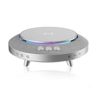 Haut-parleur 5.3, pour Smart Portable 15 W avec veilleuse pour Combo 2025 Multifonction UFO Chargement sans fil Ambient Creative Musical Premium